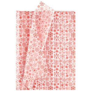 60 Sheets Christmas Snowflake Tissue Paper
